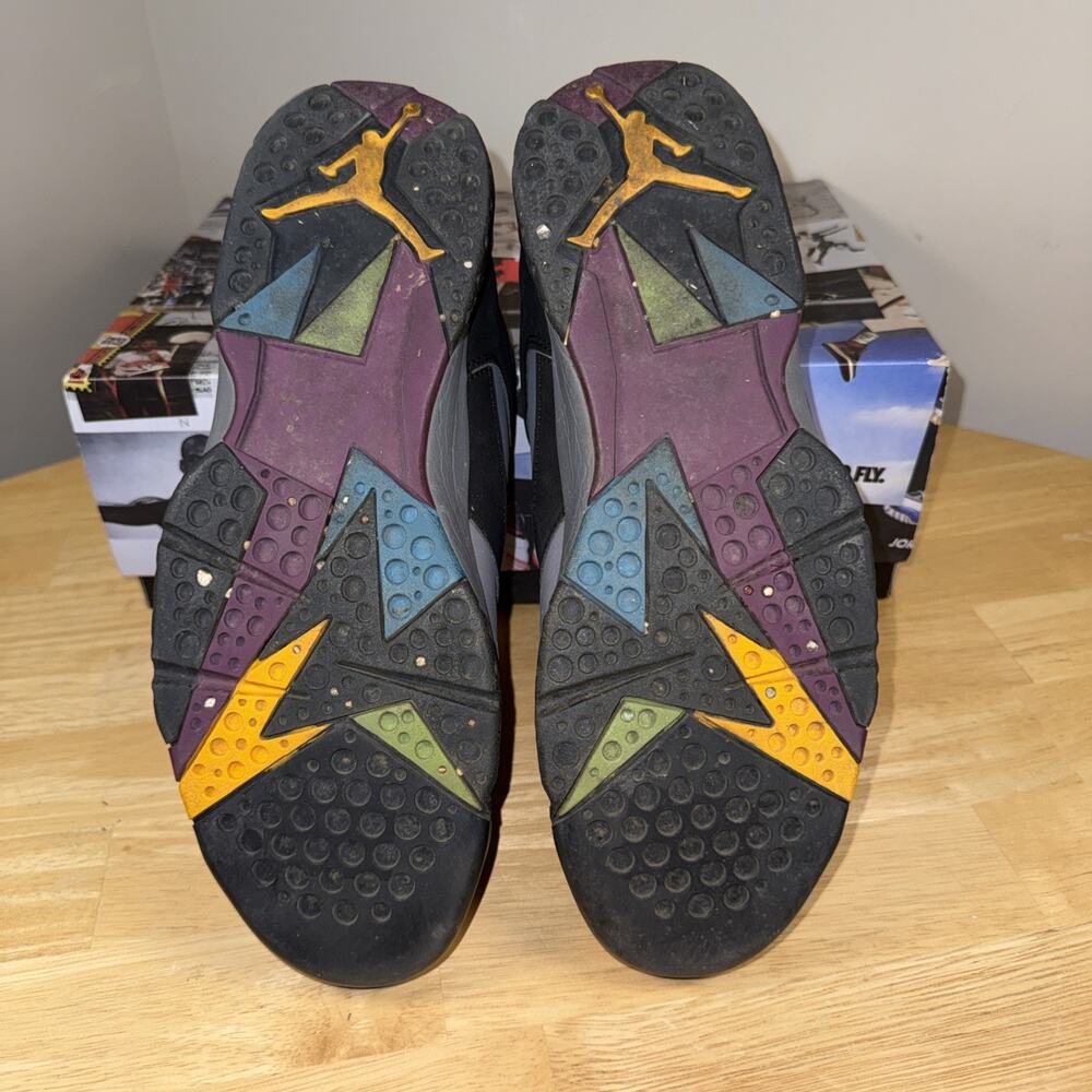 RARE Air Jordan 7 Retro Low ‘Bordeaux’ Size 9.5 With Original Box - Picture 6 of 11